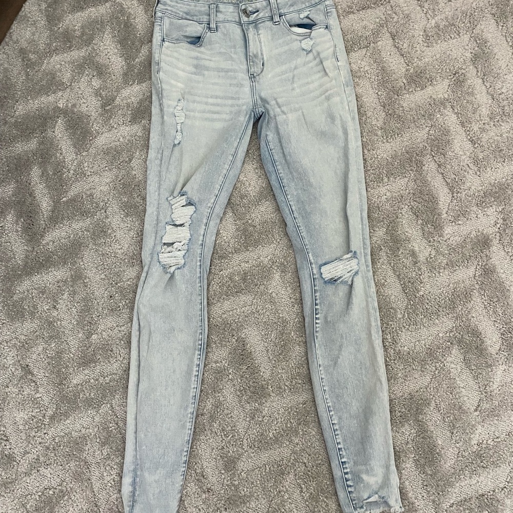 American eagle size 10 Xlong jeans